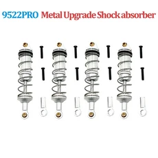 9522 프로 RC 부품: 섀시 트랜스미션 샤프트 베어링 스티어링 기어 디퍼렌셜 ESC 스윙 암 풀 로드 스티어링, 25 Silver Shock absorbe