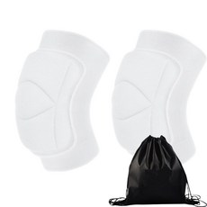 벤데타 쿠션 무릎보호대 2개 한세트 + 보관 파우치, 화이트, 1개