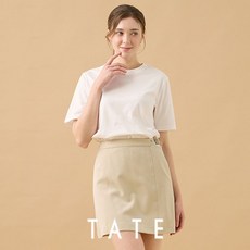 테이트 오가닉면100 튜블러 티셔츠 7종