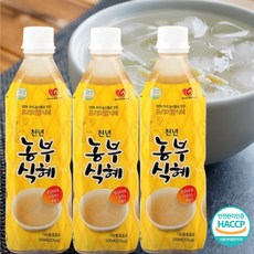 농부식혜 전통음료 국내산쌀 HACCP 인증, 20개, 500ml