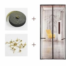 CEOSHOP 문모기장 출입구모기장 문 모기장(90X200CM) (브라운), CEOSHOP 문모기장 출입구모기장 문 모기장(90X2