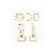 퀼트스타 가방연결고리 세트 20mm_골드, 1개, 골드