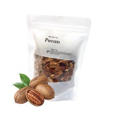 매일 아침 당일로스팅 구운 피칸 500g 당뇨 임산부 사무실간식 견과류, 1개