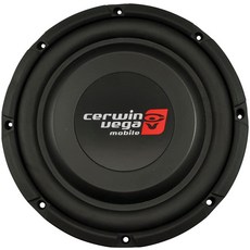 Cerwin Vega VPS102D 25.4cm(10인치) 2Ω 600W 최대/300W RMS듀얼 보이스 코일 얕은 서브우퍼 블랙, Cerwin Vega VPS102D 25.4cm(10인