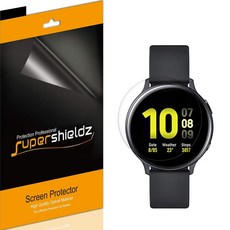 Supershieldz 3팩 삼성 갤럭시 워치 액티브2 액티브 2 44mm 액정보호필름 풀 커버 고화질 클리어 쉴드 TPU 238329