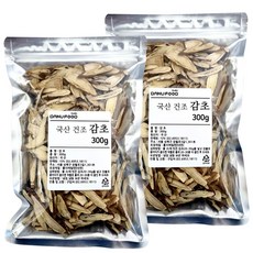 다누푸드 국산 감초, 2개, 300g
