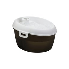 Dog&Cat H2O 時尚白 1.2L 有氧濾水機 寵物飲水機, 1個