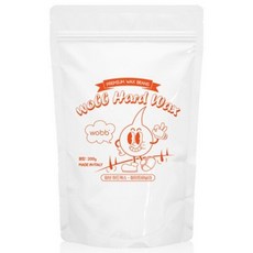 와브 셀프 브라질리언 왁싱 비키니 겨드랑이 비즈 하드 제모, 200g, 4개