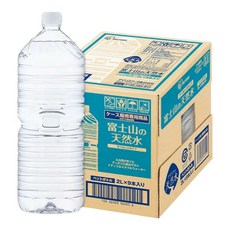 IRIS OHYAMA 富士山天然水 環保無標籤款, 9個, 2L