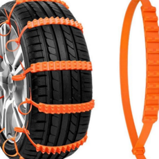 일회용 스노우 체인 간편 논슬립 차량용 케이블 타이 체인 눈길 겨울철 비상 겨울 안전