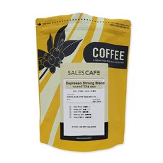 에스프레소 스트롱 블렌드 500g원두커피(SRBC040FR0500A01), 모카포트, 500g, 1개