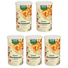 365 Whole Foods Market 365 홀푸드마켓 올드패션드 롤드 오트 귀리 510g, 5개