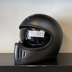 SPEED SHOP 素色 山車帽 全罩 越野帽 安全帽 內墨鏡, 消灰鐵(下單前先詢問庫存),XL