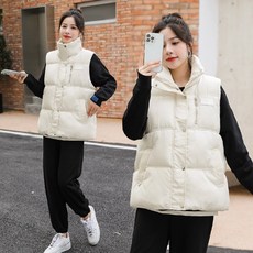 Judy N 女式鬆軟口袋保暖背心