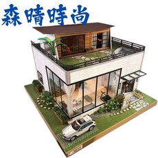 宣羿 紙紮森晴時尚 紙紮屋 紙紮房子 紙紮厝 紙紮屋 靈厝 紙紮透天 紙紮別墅 紙紮豪宅 紙別墅, 1個