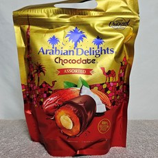 ARABIAN DELIGHT 대추 앤 아몬드 초콜릿, 1개, 500g