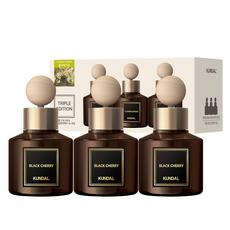 쿤달 퍼퓸 차량용 방향제 75ml, 3개, 블랙체리