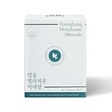 영롱 멜라치온 미네랄, 1개, 60정