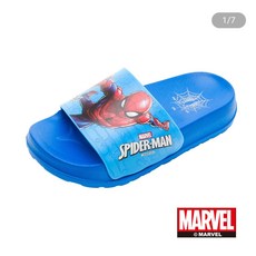 MARVEL 蜘蛛人 兒童涼鞋 藍色 台灣製造