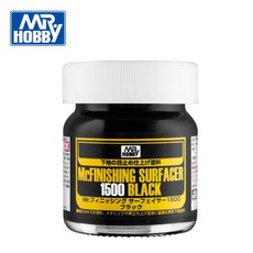 GSI 군제 피니싱 서페이서 1500 블랙 (병/40ml) [SF288], 1개