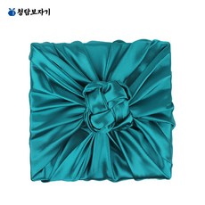 청담보자기 공단 보자기 대형 108cm, 청옥색, 10장
