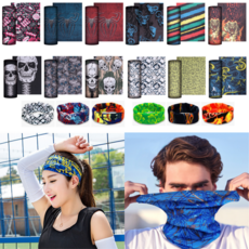 사계절 다용도 멀티 스카프 5장, 혼합 발송, 혼합 발송