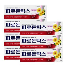 파로돈탁스 허브 프레쉬 잇몸치약 x7개, 100g, 7개