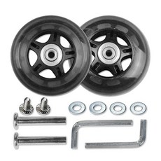 Tostyles Luggage Wheels Replacement Suitcase Wheels Replacement Part with Precision Ball Bearing