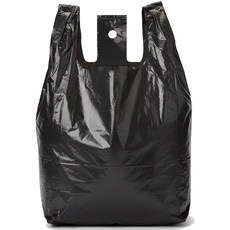 충남비니루 손잡이 비닐봉투 7호 검정, 30L, 140개