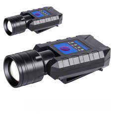 낚시 LED 캡라이트 충전식 헤드 캡 모자 랜턴 후레쉬, 2개, 블랙