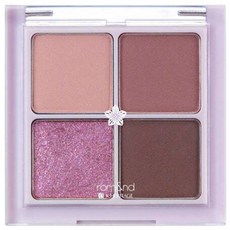 rom&nd 台灣公司貨 勝過眼皮眼影, N02 乾紫羅蘭, 1個