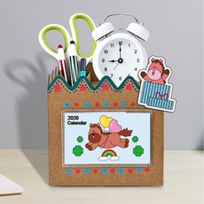 초등저학년 집콕놀이 DIY키트 정리정돈 2026년 달력정리함만들기 집중력, 1개, 선택안함