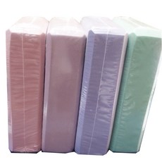 EVA瑜伽磚 瑜伽輔具 瑜伽磚 瑜伽練習磚 輕便環保瑜珈磚 兒童孕婦瑜伽輔助, 淺紫, 1個