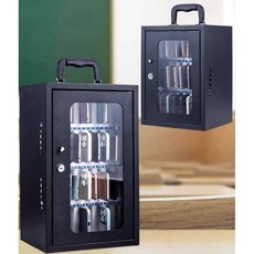 휴대폰보관함 학교용 핸드폰수거함 학원용 잠금장치 출석관리함, 24칸 휴대폰 보관함, 1개