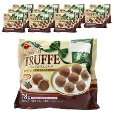 BOURBON 北日本 Hi-Chocolat系列松露咖啡牛奶巧克力, 12個, 78g