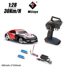 [타임딜] Wltoys 284131 K989 K969 4WD 고속 레이싱 모기 RC카 1/28 2.4GHz 오프로드 RTR RC 랠리 드리프트 자동차 실내 장난감 30 km/h, 29 3B V2 No Box, 1개