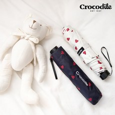 크로커다일 3단 큐피트 UV차단 경량 미니 암막 우양산 3163815