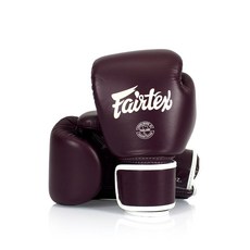 Fairtex BGV16 真皮拳擊手套, 棕色, 1個