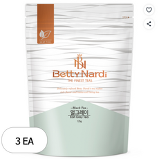 베티나르디_기문 지퍼백, 125g, 3개, 1개입