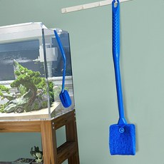 관상어 수조 어항 청소 손잡이 브러쉬 청소솔
