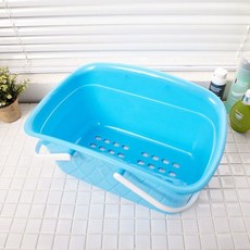 목욕바구니 사우나 기숙사 부드러운 파스텔 샤워용품 목욕가방 보관함 수영장 61278PC 1(PC)