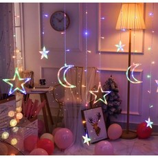 크리스마스 트리 LED 장식 전구 3.5m 업소 학원 어린이집 성당 교회 행잉 _809811EA, 1.크리스마스 조명 LED 골드색상