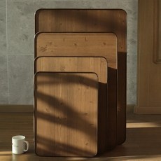 꿈알상점 국산 튼튼한 접이식 좌식 테이블 거실 좌탁 식탁 밥상, 소소 - 515mm X 385mm X 275mm