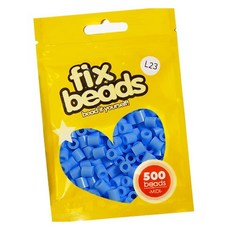L-23 픽스비즈 5mm 500알 스카이블루 비즈공예재료, 20봉