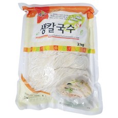 생칼국수 2KG백천제면, 1개, 2kg