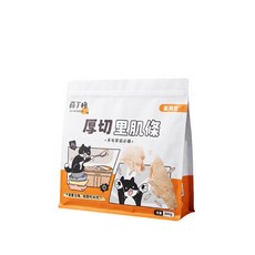 薛丁格 厚切里肌凍乾條 300g 豪爽包 寵物零食, 1個, 薛丁格 厚切里肌凍乾條 豪爽包