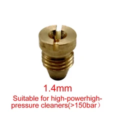 황동 팁 스프레이 폼 헤드 노즐 오리피스 건 스레드 고압 교체 스노우, 05 1.4mm, 1개, 1.4mm