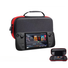 스팀덱 OLED 올인원 방수 하드 파우치 액정 보호 악세사리 수납, 1개, 블랙, 단일