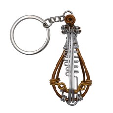 Wire Lover 柳琴造型鑰匙圈, 詳見包裝