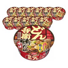 NISSIN 日清 咚兵衛鴨肉湯風味蕎麥麵, 12入